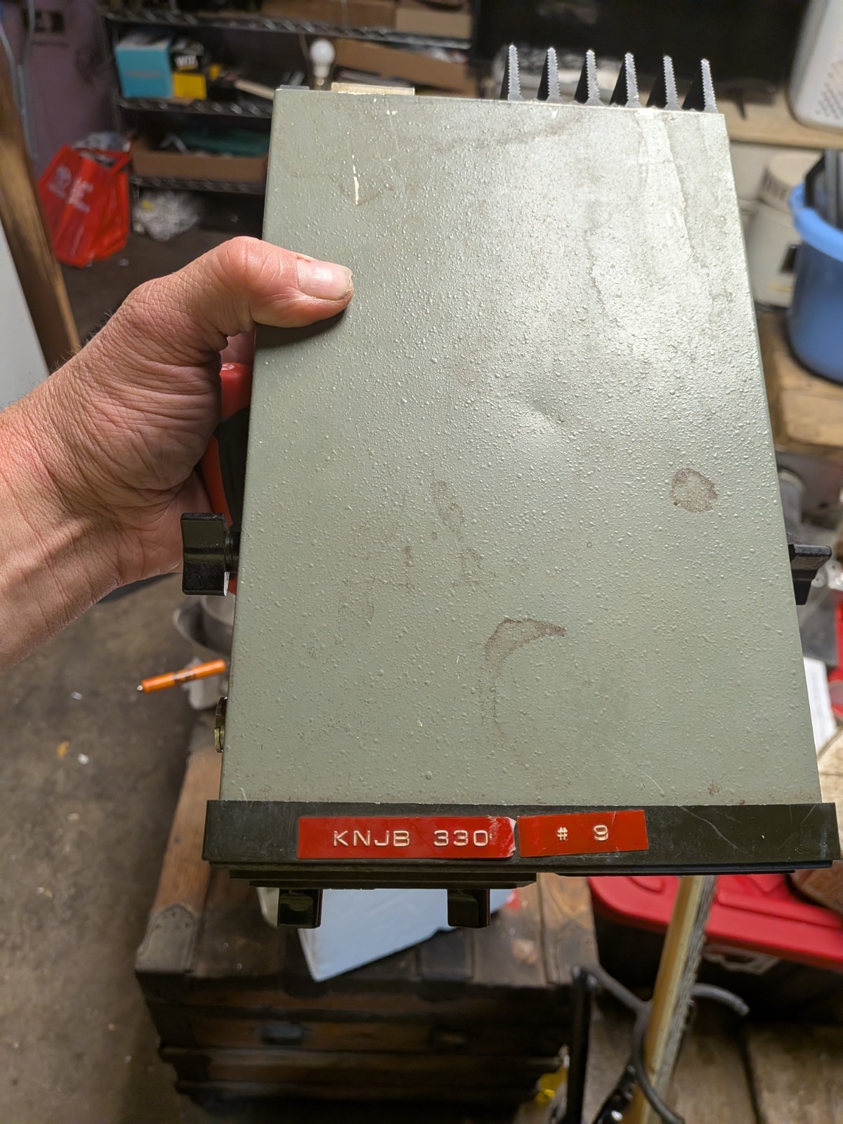 Vintage Aircraft? Transceiver Genare GMT 240L Made In Indianapolis Crystals…