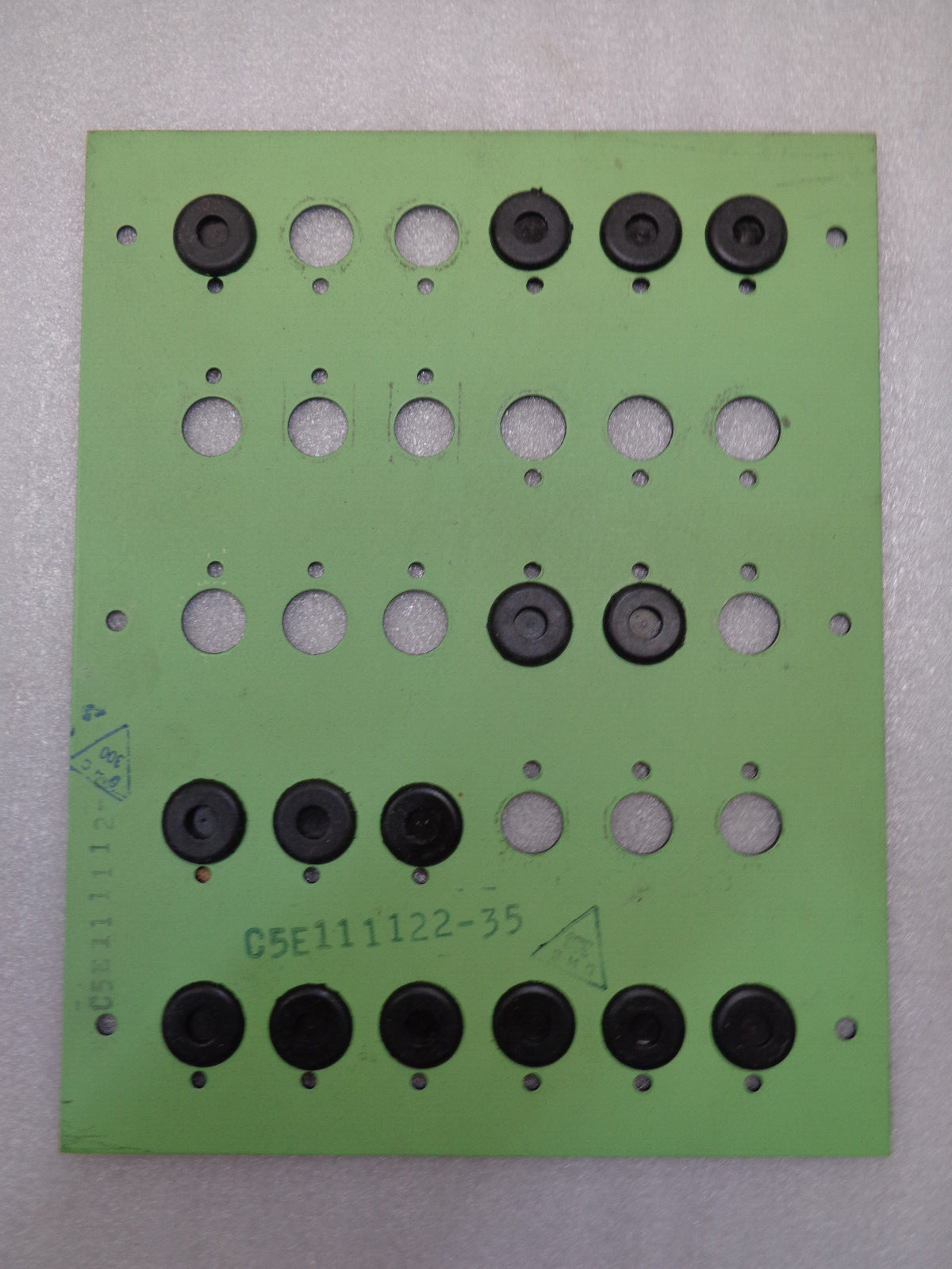 DE HAVILLAND DHC-5 BUFFALO AIRCRAFT PANEL 2 FACE C5E111122-35 NEW