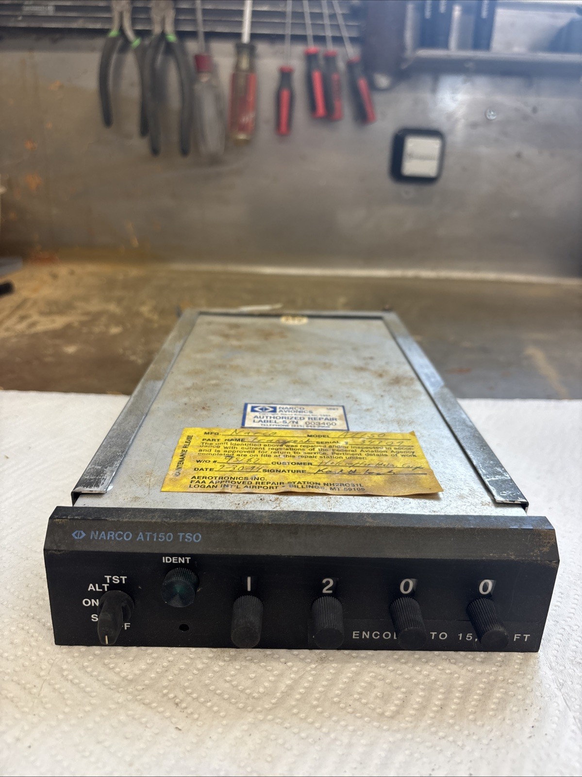 Narco AT 150 TSO Transponder