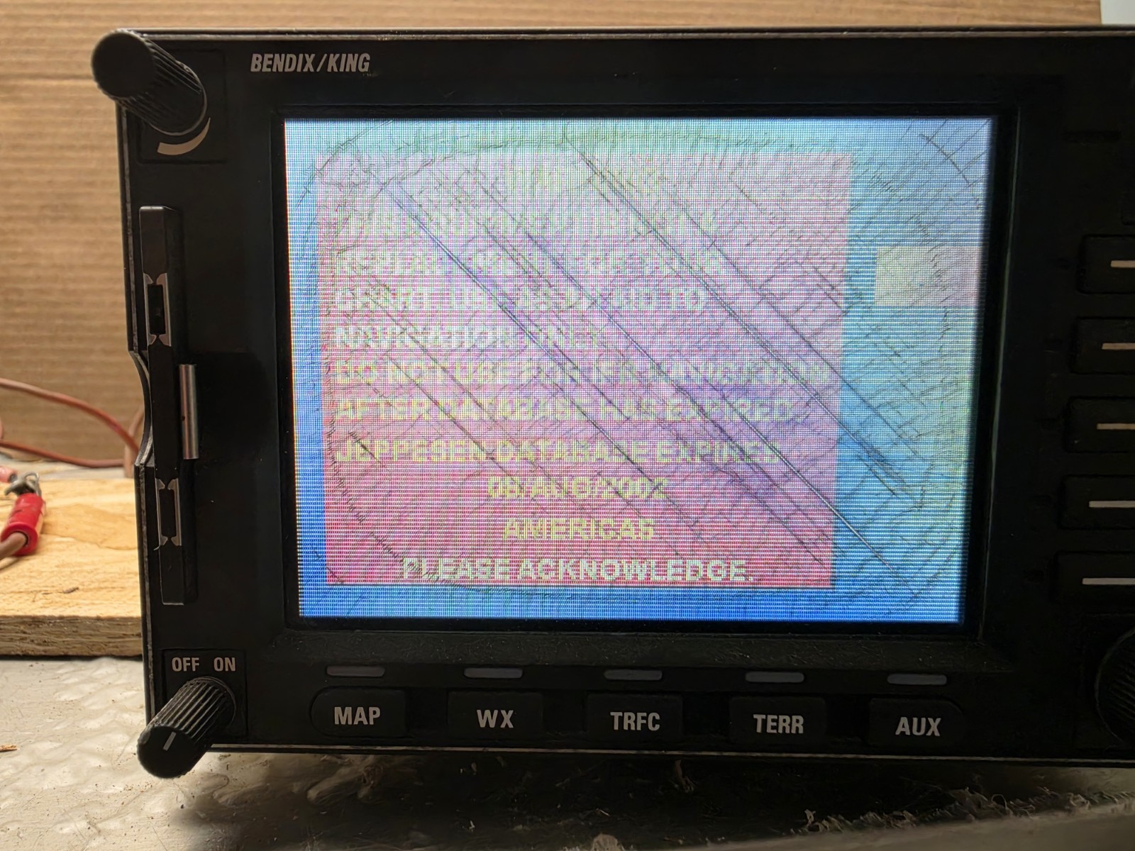Bendix/King KMD 550 MFD P/N 066-04035-0301 – As-Is – Needs Display Replaced