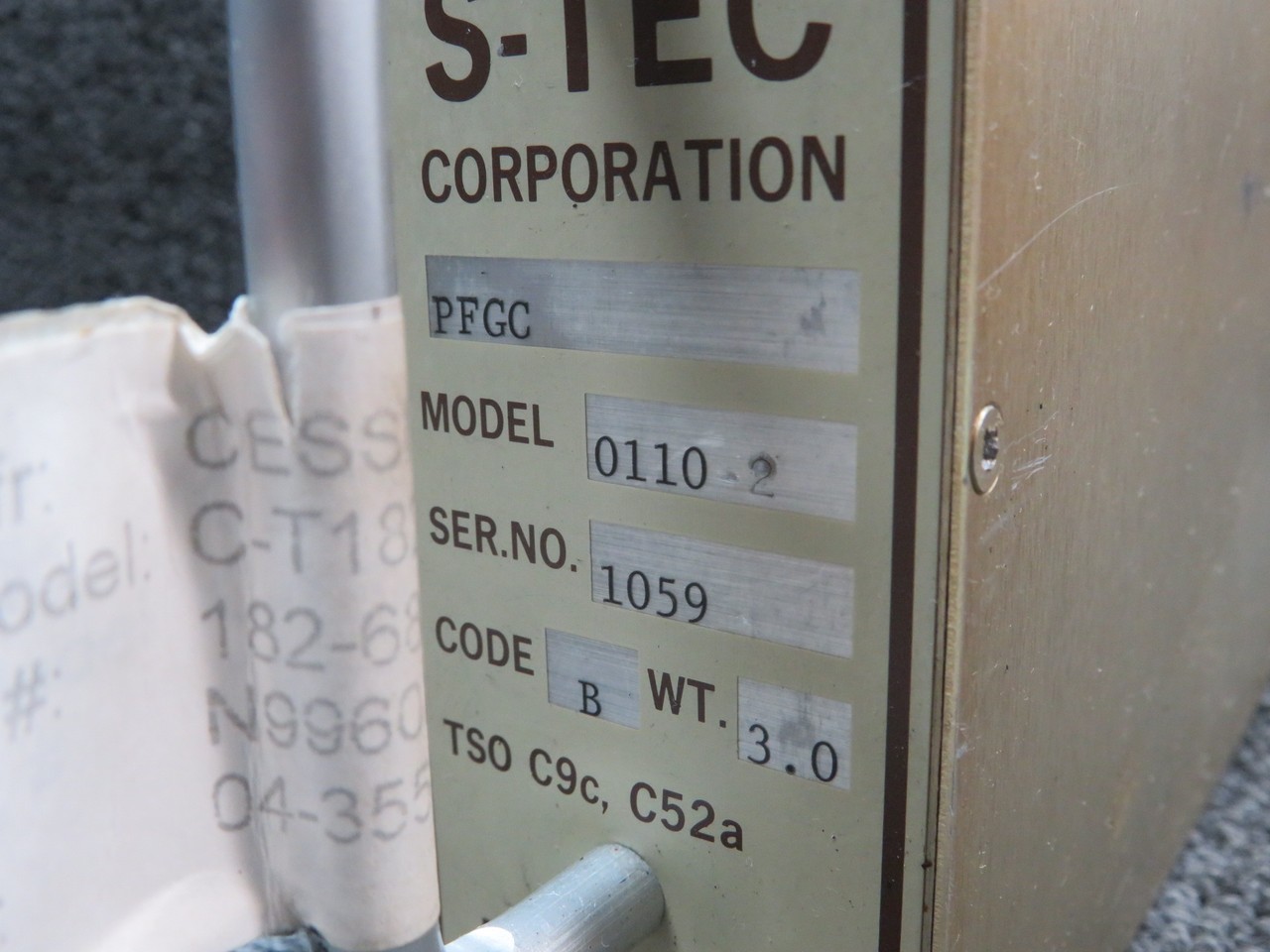 0110-2 S-Tec Corporation Pitch Computer (Volts:28)