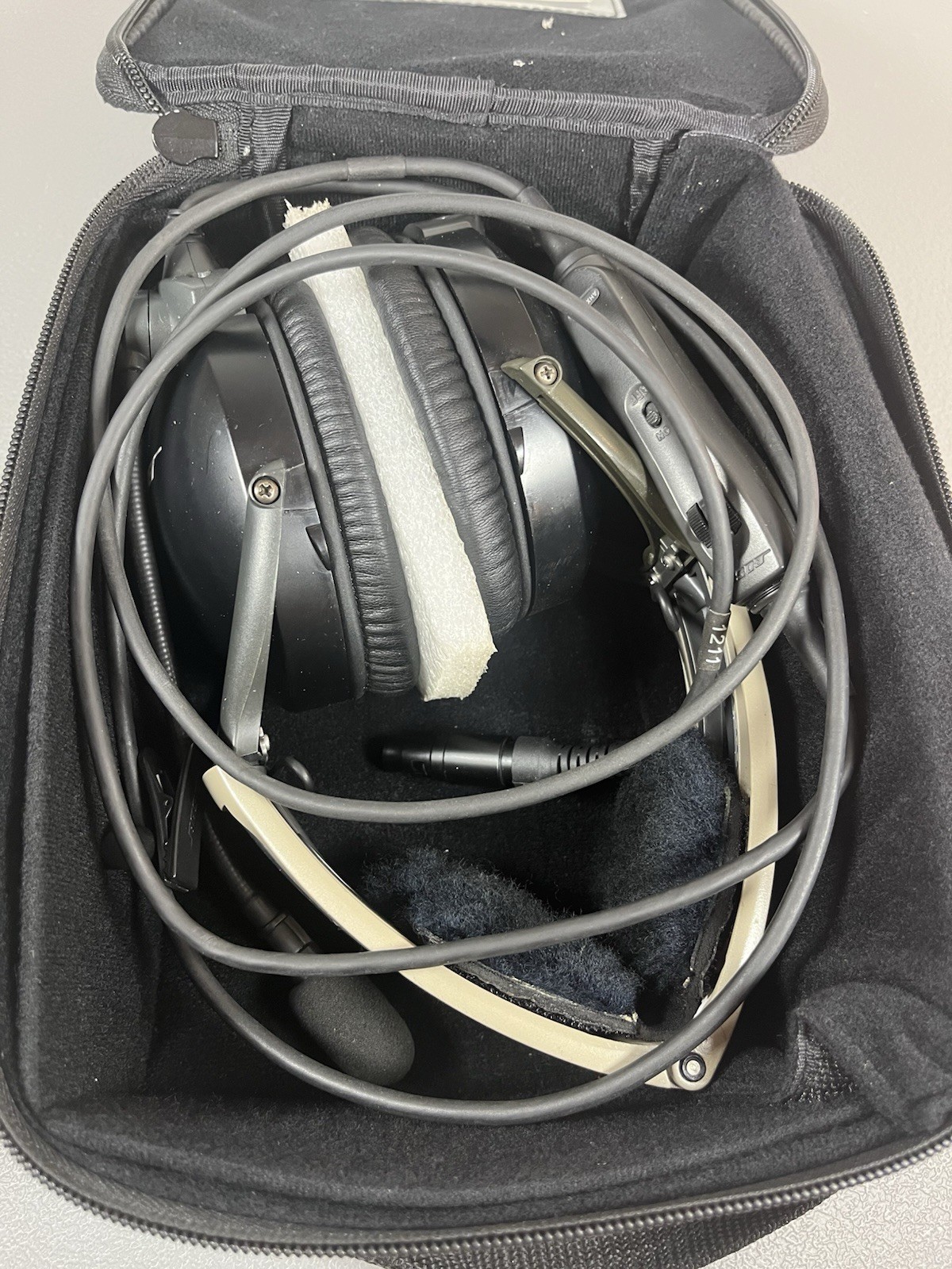 Bose X Aviation A10 Excellent New Covers Headset AHX-34-01