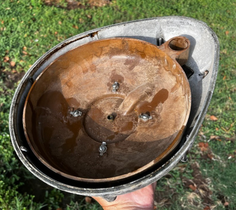 WWII General Electric “Mickey Mouse” Magneto COVER Pratt & Whitney R-2800 CORE