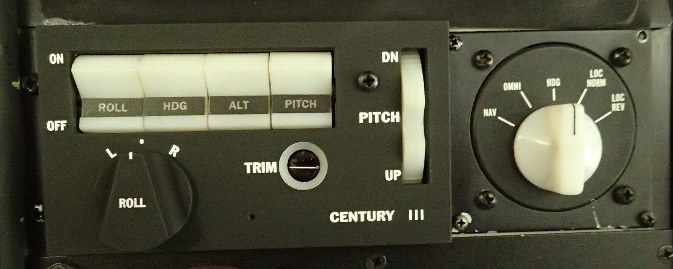 Century III Auto Pilot panel kit.